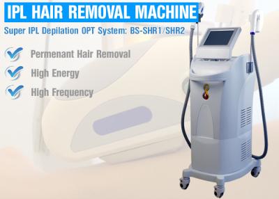 China SHR System IPL Permanent Hair Removal Machine For Unwanted Hair Removal for sale