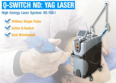 China Máquina de c4q conmutado potente del laser del ND YAG Pico para la pigmentación con el tratamiento 1064 del laser  en venta