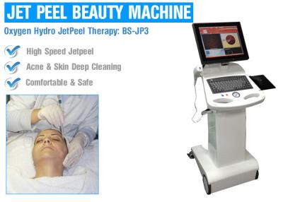 China Tratamiento de la peladura de la máquina de la cáscara del chorro de agua del oxígeno para la cara en salón de belleza en venta