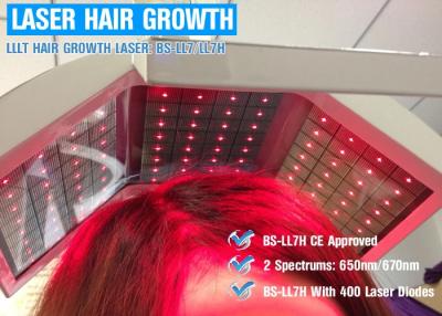 China 650nm / 670nm Wavelength Hair Laser Growth Machine Energy Adjustable CE ISO13485 for sale