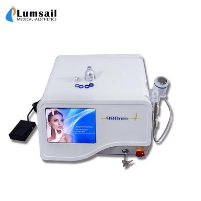 China 10w 980nm Face Broken Capillaries Vein Removal Machine for sale