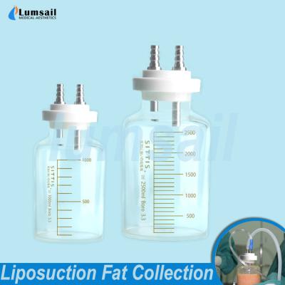 China Liposuction Fat Collection 1000ml Autoclavable Surgical Liposuction Machine for sale