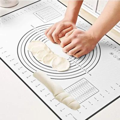 China Odorless Silicone Cookie Sheet Durable , Non Stick Pastry Rolling Mat for sale