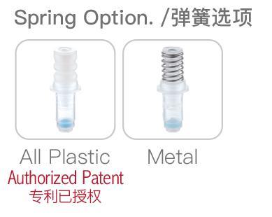 50ML 100ML Airless Dispenser Bottles For Skin Care Cosmetic GR241A 0