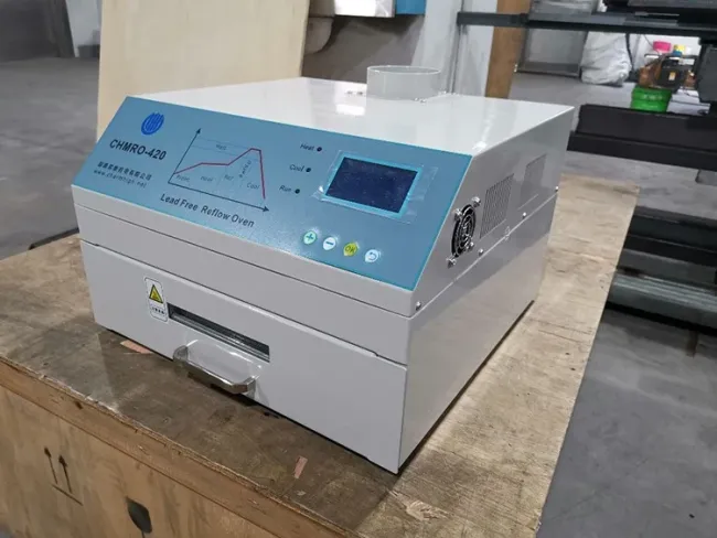 2500W Mini Reflow Oven Chmro-420 Hot Air + Infrared BGA SMD Heating Station