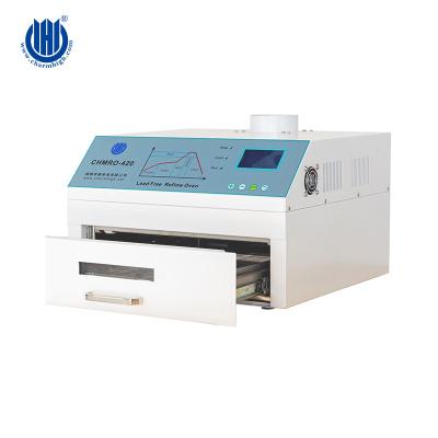 China Charmhigh Mini 300x300mm Soldering Size SMT Reflow Soldering Oven Machine for sale