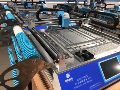 China máquina de solda da montagem de superfície dos alimentadores 6000cph 58 para a produção de grupo pequena à venda
