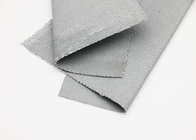 China 50m-100m Length Fireproof Fiberglass Fabric , Coated High Temperature Fiberglass Cloth for sale