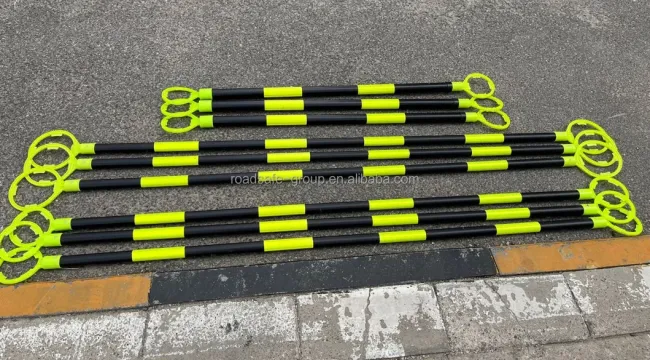 Extendable 130-213cm Retractable Traffic Cone Bar Safety Connecting Barrier Pole Bar for Traffic Cone Us$1.50