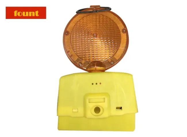 Portable Flashing Safety Beacon for Industrial & Road Use
