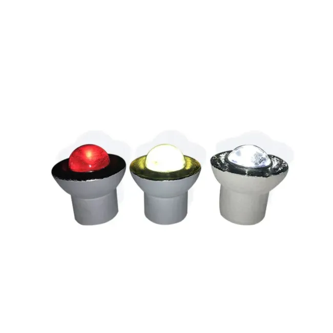 360 Degree Reflective Glass Road Stud Tempered Cat Eye Road Stud for Highway and Landscape Pathway Safety