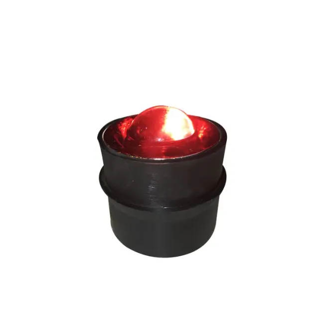 360 Degree Reflective Glass Road Stud Tempered Cat Eye Road Stud for Highway and Landscape Pathway Safety