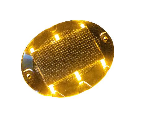 Solar LED Road Marker close-up detail