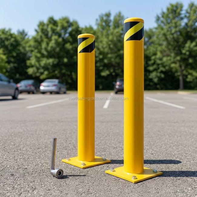 Roadsafe delineator post base installation detail