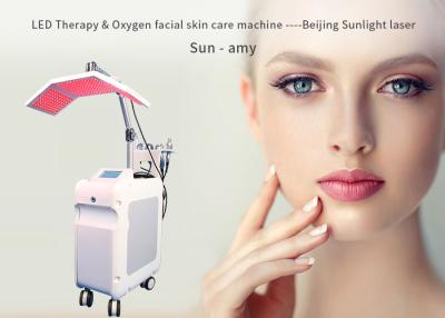 China Acne Treatment Oxygen Facial Machine Hydra Dermabrasion 5MHz RF Power for sale