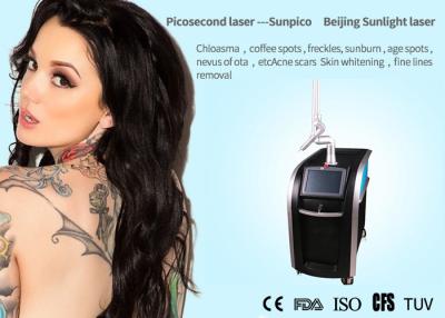 China Salon / Clinic Picosecond Laser Tattoo Removal Machine For Acne Scar Treatment for sale