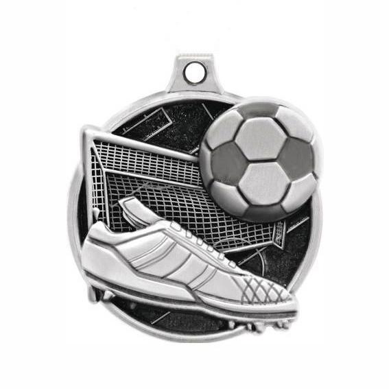 3D Soccer Medal