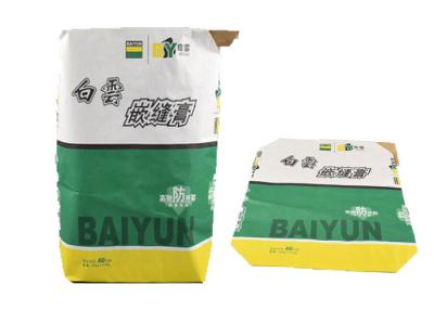 China Grânulo do enxofre dos sacos de papel da válvula do produto comestível que embalam não sacos do papel de Multiwall do odor à venda