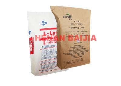 China Industrial Pinch Bottom Paper Bags  Heat Sealed Portable Building Construction Use for sale