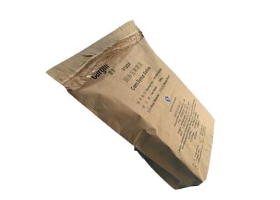China Kraft Milk Powder Flour 25kg Heat Sealed Paper Bags for sale