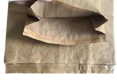 China Bolsa de papel inferior del paquete de la comida de la bolsa de papel del pellizco biodegradable de alta resistencia en venta