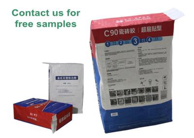 Chine sac de empaquetage à emballage de sac de papier de 10kg 15kg pour l'usage de construction industrielle de matériel de nourriture à vendre