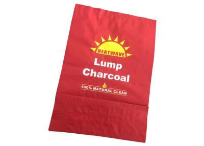 China Customized Logo Print Kraft Paper Packing Bags For Charcoal Packing for sale