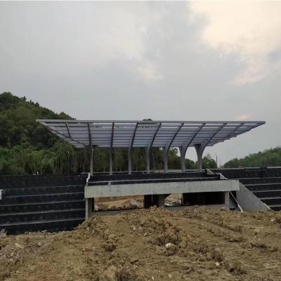 中国 Pitched Steel Portal Frame Roof Lack Of Symmetric Steel Structure 販売のため