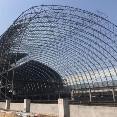 China Q235 Steel Structure Steel Frame Design Of New Factory Roof for sale