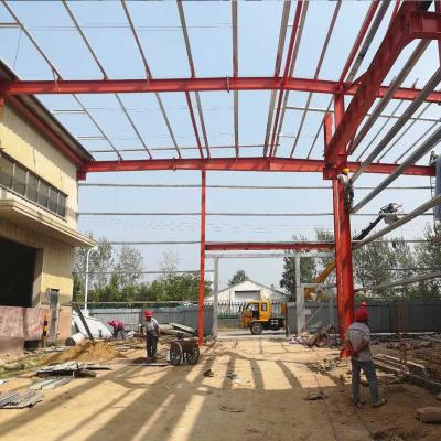 China Customized Color Portal Steel Framework For Commercial Application for sale