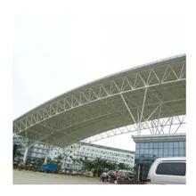 China Estrutura de telhado de depósito personalizada de calhas e altura para funcionalidade superior à venda
