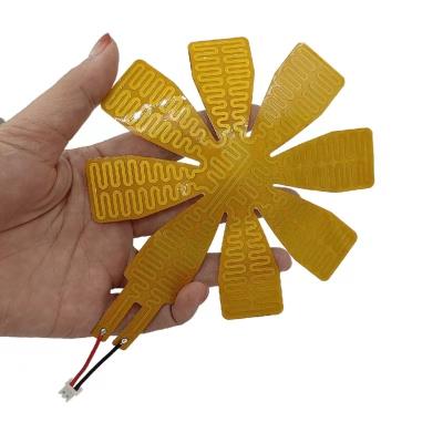 China Cor amarela flexível infravermelha da almofada de aquecimento do aquecimento rápido multifuncional à venda