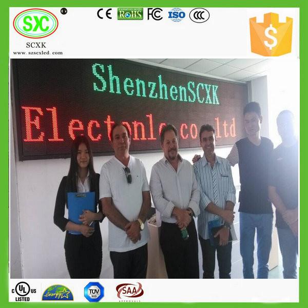 P10 Stage Background LED Display in operation