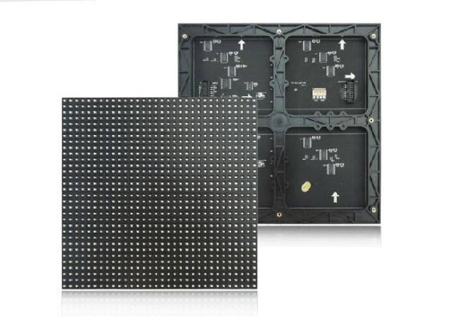 P10 LED display in operation