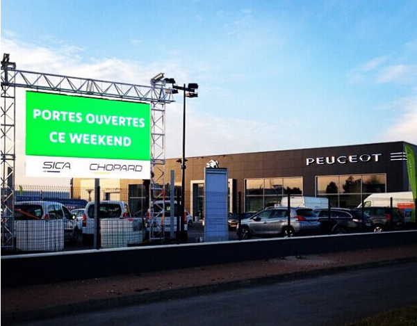 LED display manufacturing facility