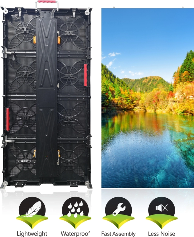 High refresh rate over 3840hz Outdoor Screen Panel P2.5 P3 P4.8 P5 P6 Led display screen LED Video Wall for events
