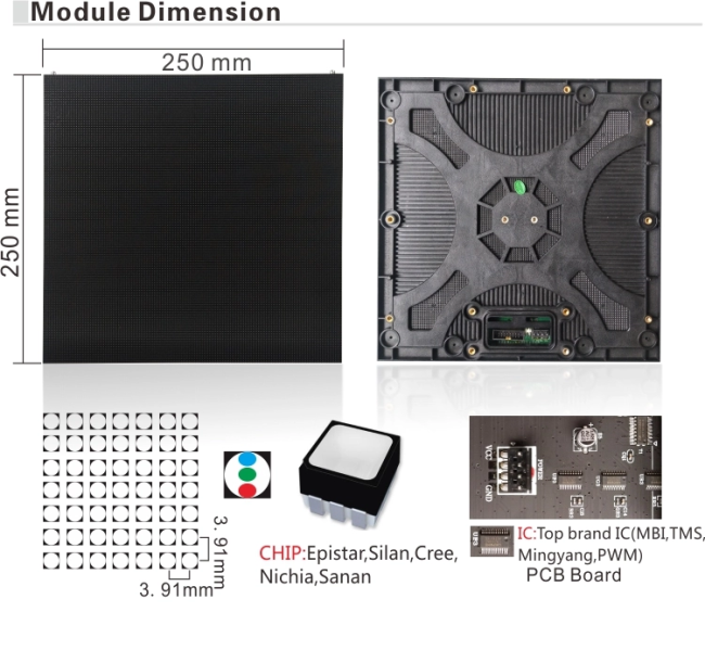 High refresh rate over 3840hz Outdoor Screen Panel P2.5 P3 P4.8 P5 P6 Led display screen LED Video Wall for events