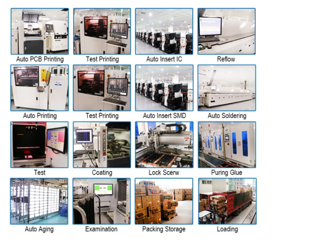 LED display production process