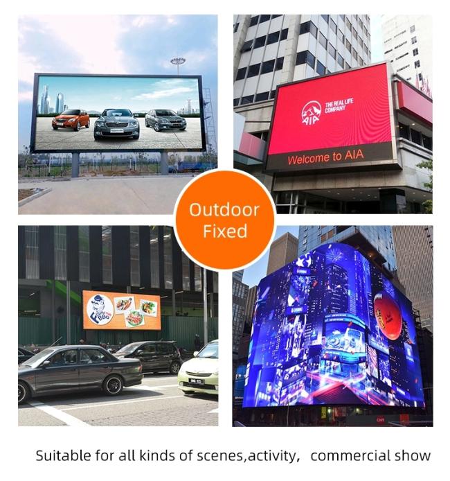 LED display in commercial application
