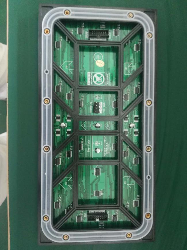 Close-up of LED Display Pixels