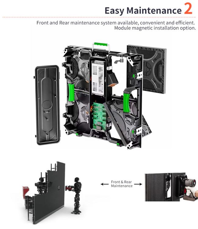 500x500mm 500x1000mm Outdoor Led Screen Hire P2.604 P2.976 P3.91 P4.81 3