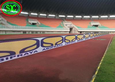 China Sports perimeter stadium led display banner , advertising led perimeter system solution for sale