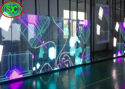 China p8.93 Transparent Curtain LED Screen for Stage and Fashion Show , 100000h Life Span for sale