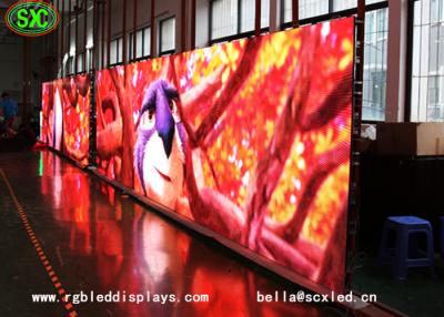 China Pantalla LED de la publicidad al aire libre del alto brillo P4.81, cartelera del centro comercial en venta