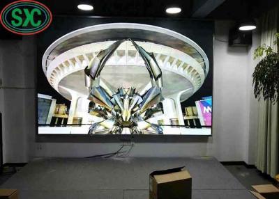 China P4 Indoor Led Advertising Screen Full Color With 2200 Cd/Sqm , 256mm X128mm Size for sale