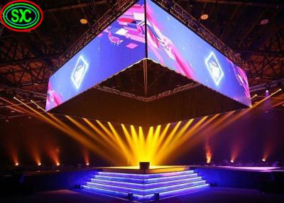 Chine L'écran de visualisation d'intérieur visuel accrochant créatif de la publicité de panneau d'affichage de l'affichage de mur de LED P3 P4 P5 P6 LED Pantallas a mené à vendre