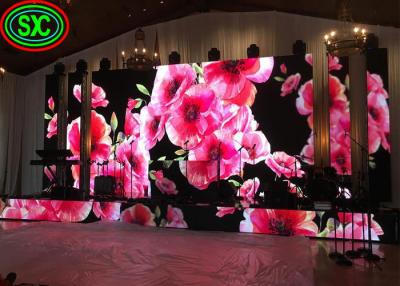 China Wedding Decoration Indoor HD Rental LED Display P2 P3 P4 128 * 64 Resolution for sale