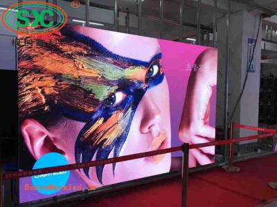 China Brillo al aire libre de la pantalla LED 6000cd de P6 SMD RGB con el interfaz de funcionamiento humanizado en venta