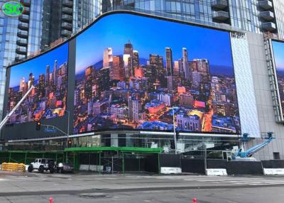 China La pantalla llevada más grande SMD LED liendres al aire libre de la pantalla de P6 P10 de los altos artesona la publicidad en venta