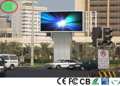 China High Brightness outdoor Full color waterproof P10 outdoor RGB right triangle led display cabinet video wall with CE CB for sale
